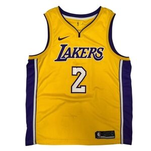 Adidas Lakers Gold and Purple Jersey